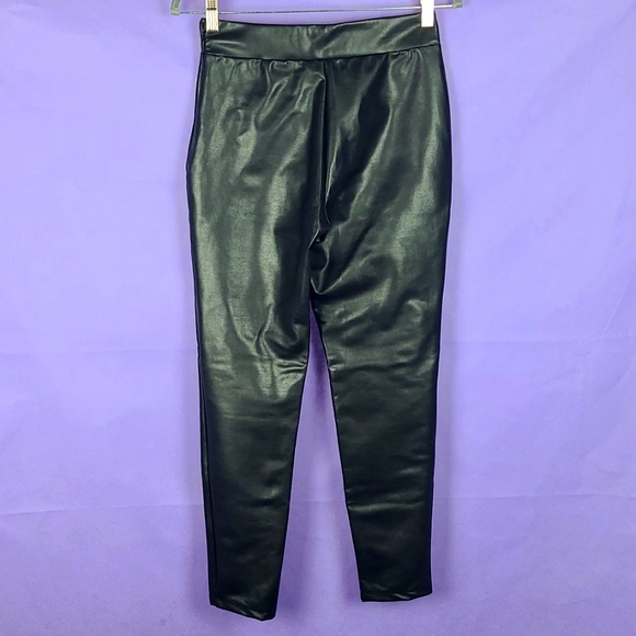 NWOT Leith Faux Leather Leggings, Sz XS - Picture 4 of 5